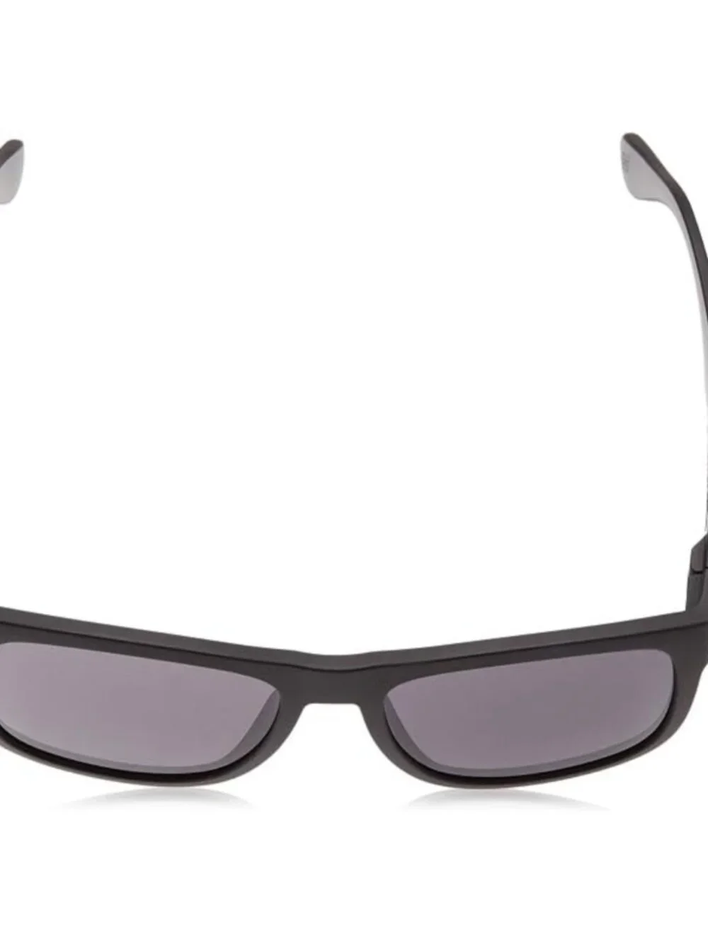 Classic Matte Black Polarized Rectangular Sunglasses UV400